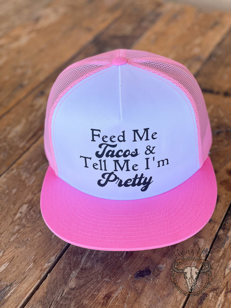 Feed Me Tacos Trucker Hat