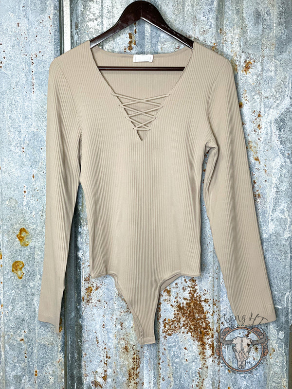 All About Details Ribbed Bodysuit