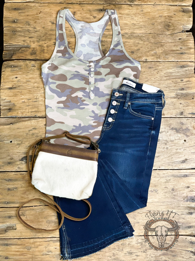 Camo Heather Tank