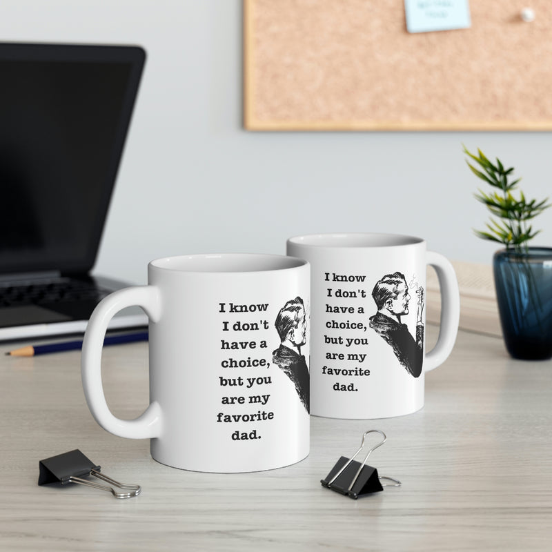 Favorite Dad Ceramic Mug 11oz