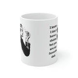 Favorite Dad Ceramic Mug 11oz