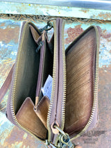 Cowhide Package Deal Wallet Purse