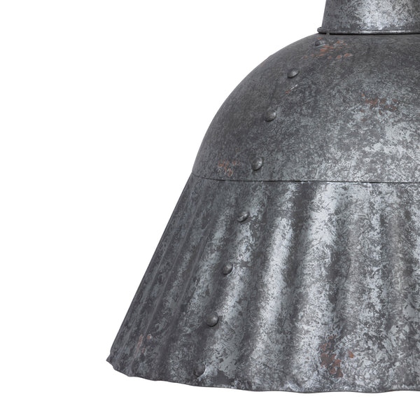 Galvanized Pendant Light