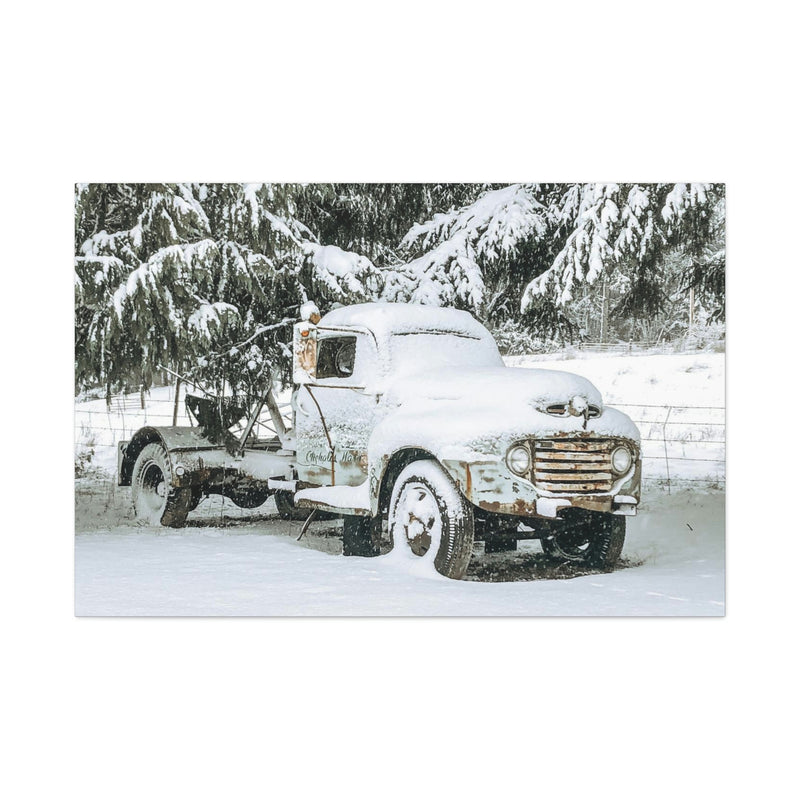 1948 Ford Tow Truck Canvas