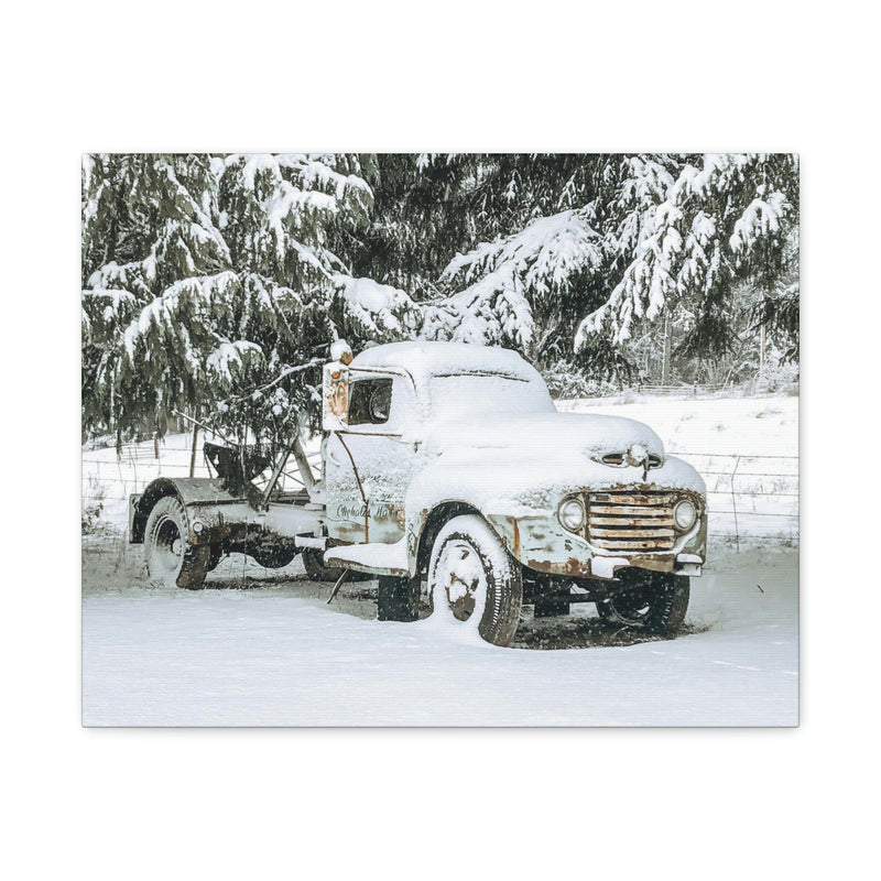 1948 Ford Tow Truck Canvas