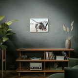 Charlotte The Longhorn Cow Horizontal Canvas