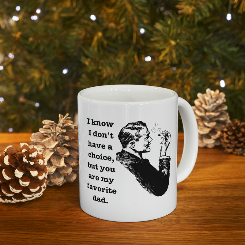 Favorite Dad Ceramic Mug 11oz