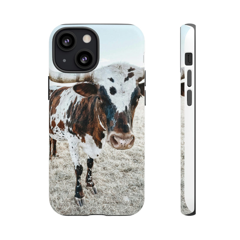 Longhorn Cow iphone Tough Cellphone Case