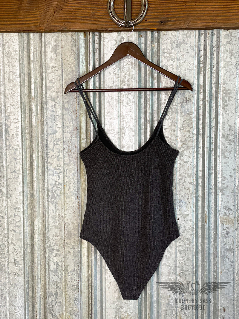 Charcoal Emma Bodysuit
