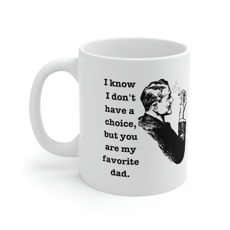 Favorite Dad Ceramic Mug 11oz