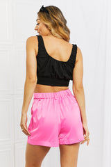 The New Me Front-Tie Crop Top