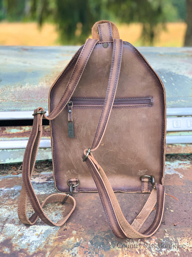 Faith Cowhide Backpack