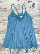 Teal Lauren Cami Tank