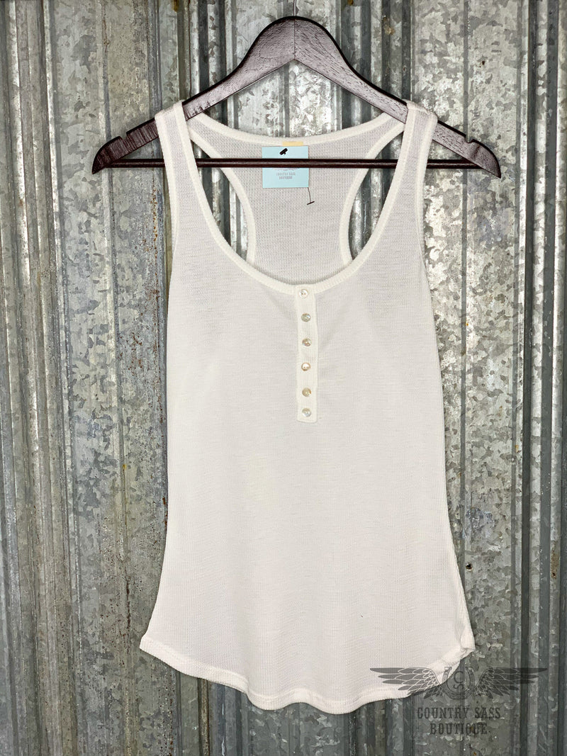 White Heather Tank